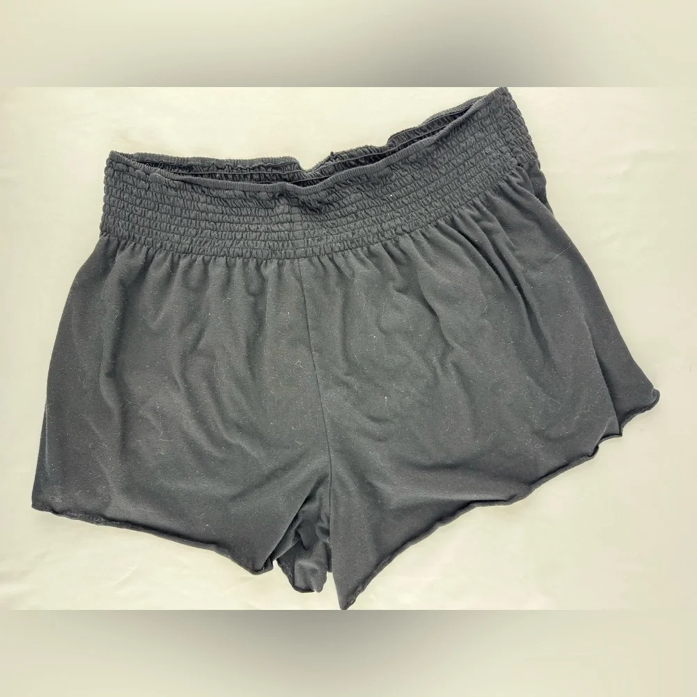 High Waist Black Women's Shorts